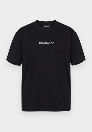 Dropsize, HEAVY PEAVE DOVE - Printtipaita - black
