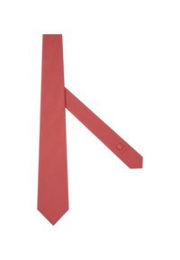 FLORAL  - Corbata - burgundy