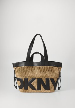 CAPSULE BARDOT TOTE - Velká kabelka - natural/black