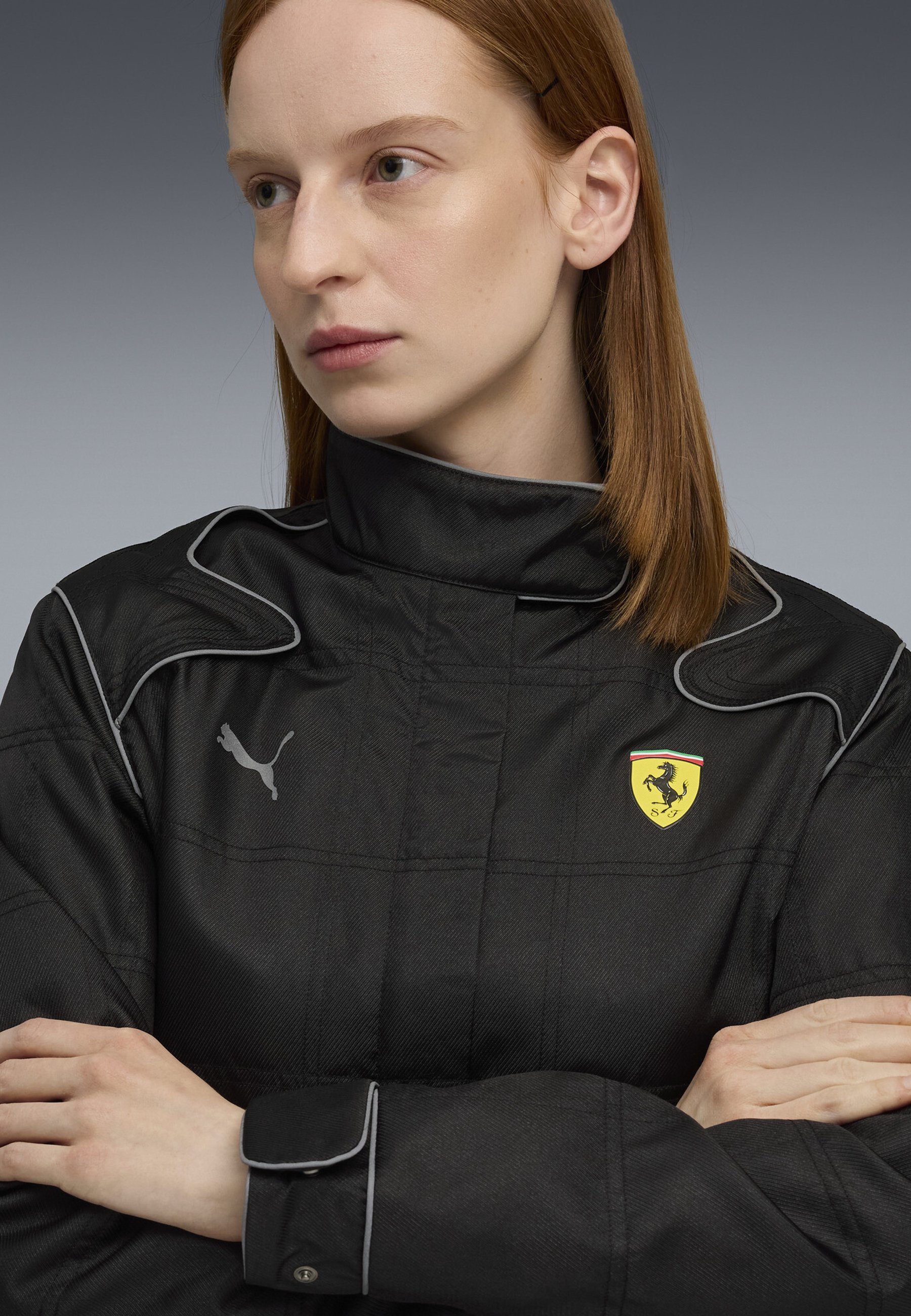 ◯Ferrari ナイロンジャケット 黒 PUMA × Ferrari ナイロンジャケット - メルカリ