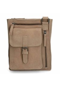Manfield SCHULTER - Borsa a tracolla - beige
