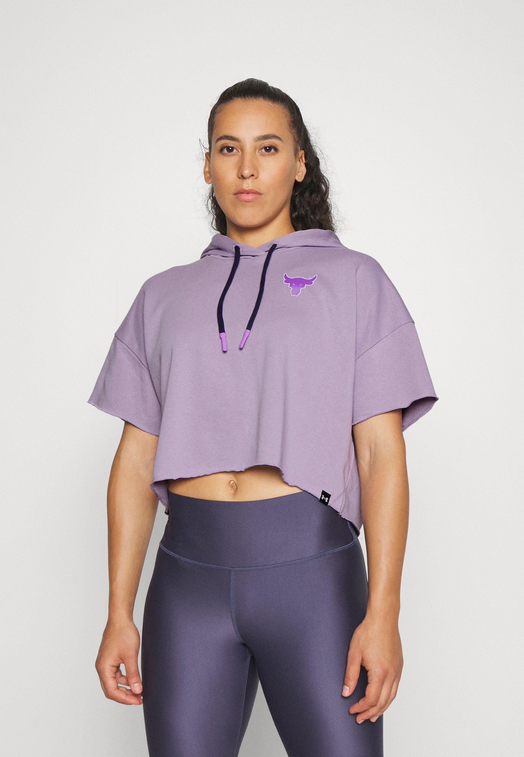 Under Armour PROJECT ROCK - Hoodie - purple haze/summit white/purple -  Zalando.de