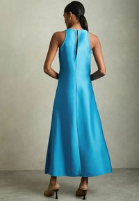 Reiss PETITE FIT MICAH DRAPE TUCK - Maxi šaty - blue