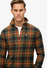 Superdry & Co LONG SLEEVE LUMBER - Overhemd - bryce check black
