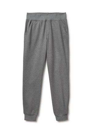 LOGO PRINT ON SIDE AND POCKETS ANKLE CUFFS AND WAISTBAND - Teplákové kalhoty - grey