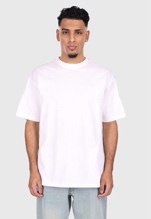 REGULAR FIT - Základné tričko - cream white