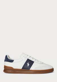 HERITAGE AERA LEATHER SNEAKER UNISEX - Tossud - off white/navy