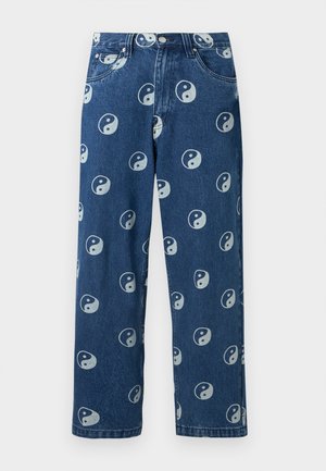 BIG PANTS UNISEX - Brīva piegriezuma džinsi - blue
