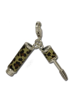 MASCARA - Pendentif - silberfarben/schwarz/braun