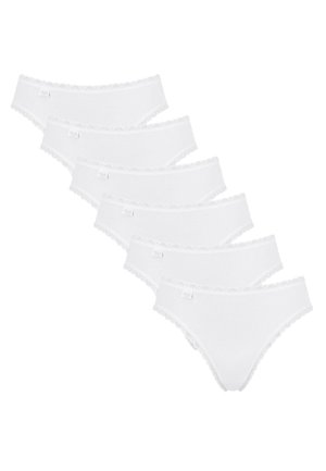 Sloggi Tai Slip 6er Pack 24/7 Cotton Lace - Panties - weiß