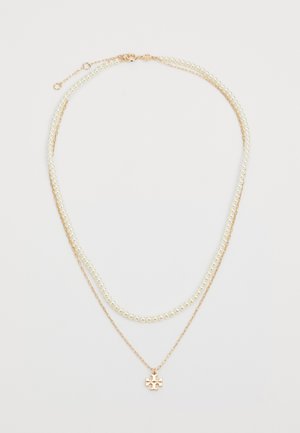 Tory Burch KIRA LAYERED NECKLACE - Collar - gold-coloured
