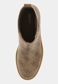 Guess WARIN 4G-LOGO - Stivaletti con plateau - mehrfarbig beige