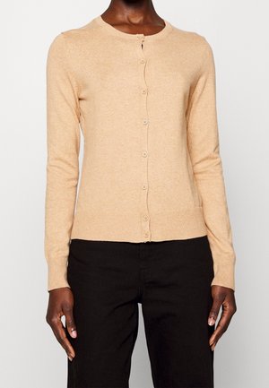 Chaqueta de punto - camel