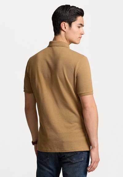 Polo Ralph Lauren CLASSIC FIT LOGO MESH POLO SHIRT - Πόλο - rustic tan