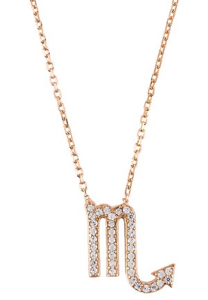 SKORPION STERNZEICHEN ZODIAC - Pendant - rose gold-coloured