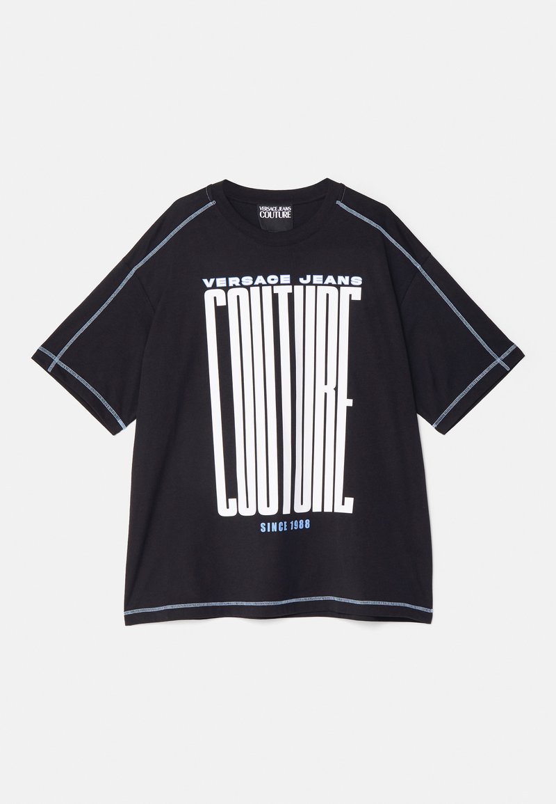 Versace Jeans Couture T-shirt print zwart