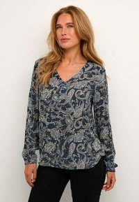 Kaffe AMBER PRINTED - Pluus - midnight paisley print