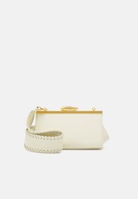 PEBBLE MINI LONG BAG - Mala a tiracolo - ivory