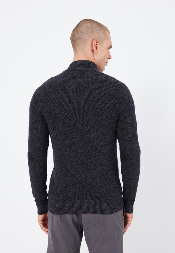 Cardigan - mottled anthracite2