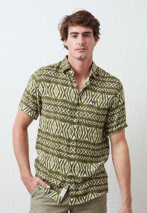 ESTAMPADA MANGA CORTA - Camisa - kaki