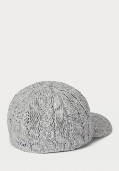 Polo Ralph Lauren CABLE KNIT COTTON BALL CAP - Pet - grey heather