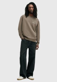 AllSaints UNDERGROUND CREW - Melegítőfelső - brown