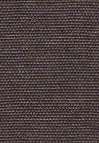 Gewebter Stoff in Dunkelbraun mit subtilen, helleren Sprenkeln. Er weist eine gleichmäßige Rippstruktur auf und eignet sich für verschiedene textile Anwendungen.