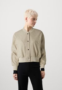 ONLY Petite ONLNANCY SHORT - Pilotska jakna - humus