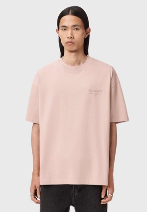 UNDERGROUND SS CREW - T-Shirt print - soft pink