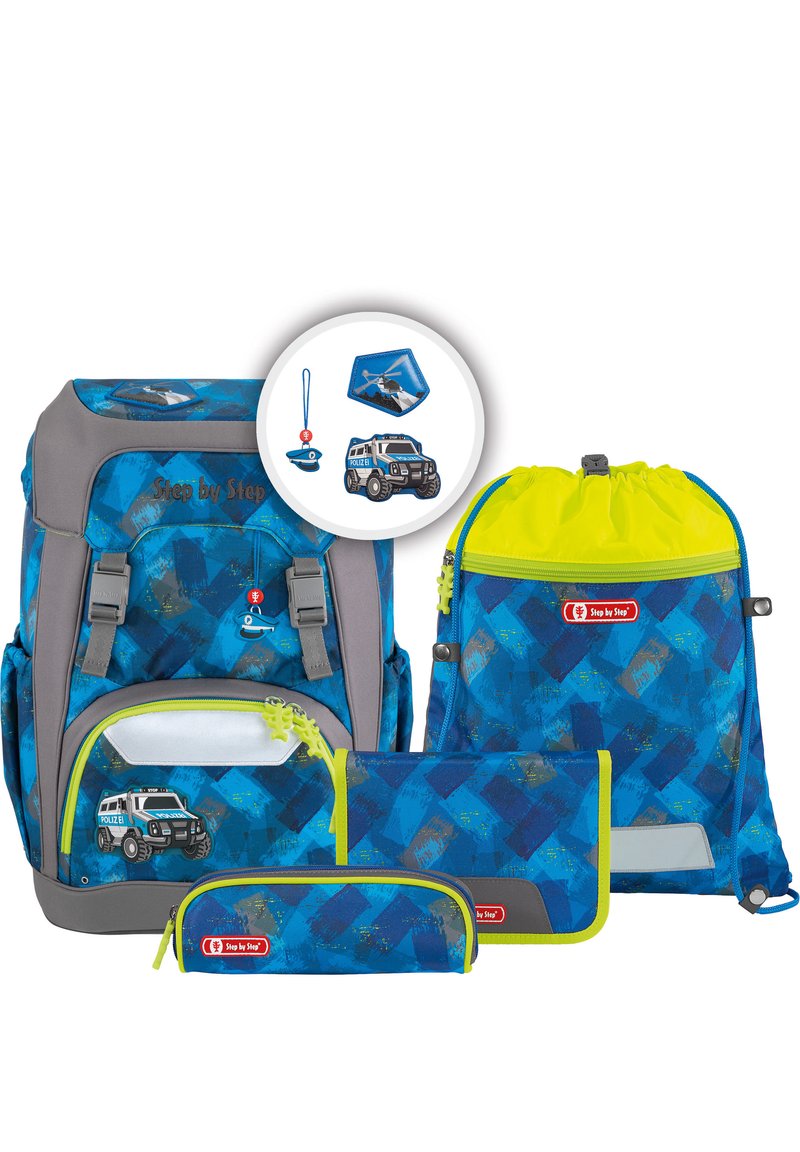 Step by Step GIANT SET 5TLG - Schulranzen Set - city cops