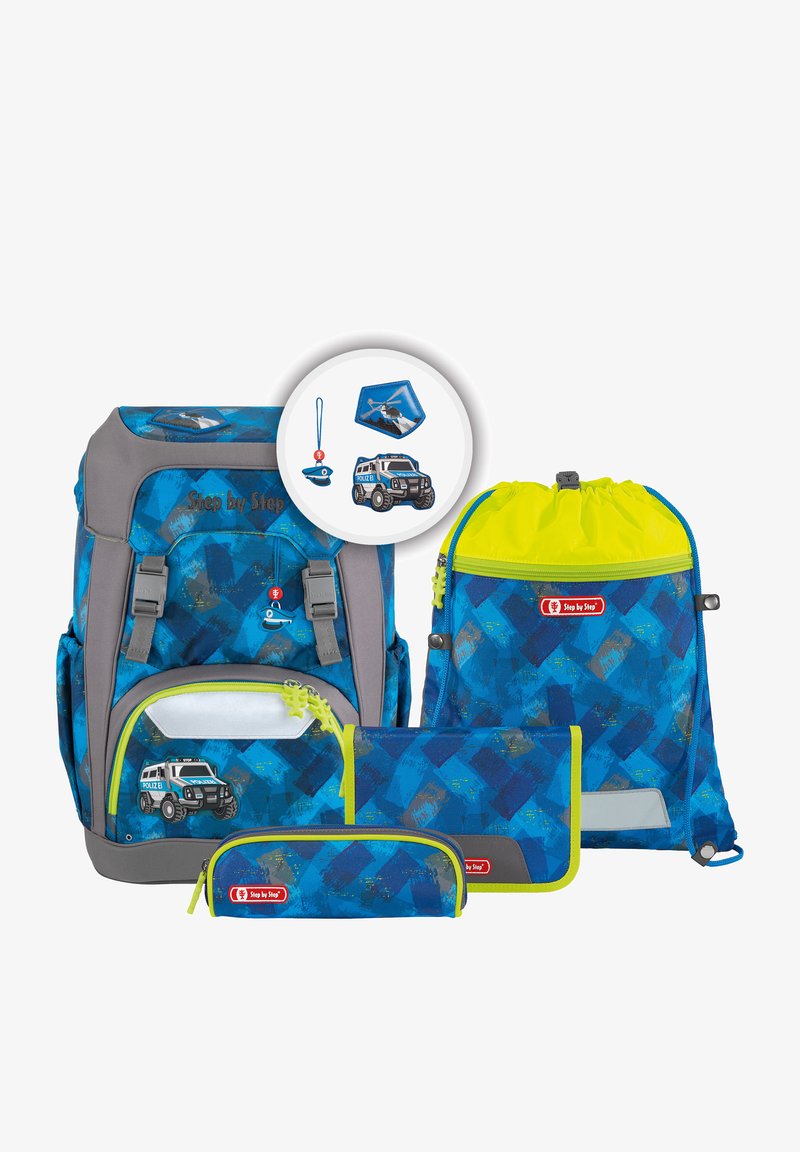 Step by Step GIANT SET 5TLG - Schulranzen Set - city cops
