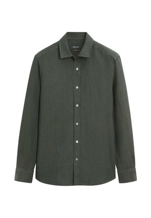 Massimo Dutti, Skjorter - mottled dark green
