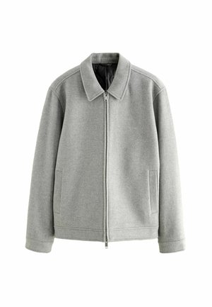 REGULAR FIT -  HARRINGTON - Ľahká bunda - light grey