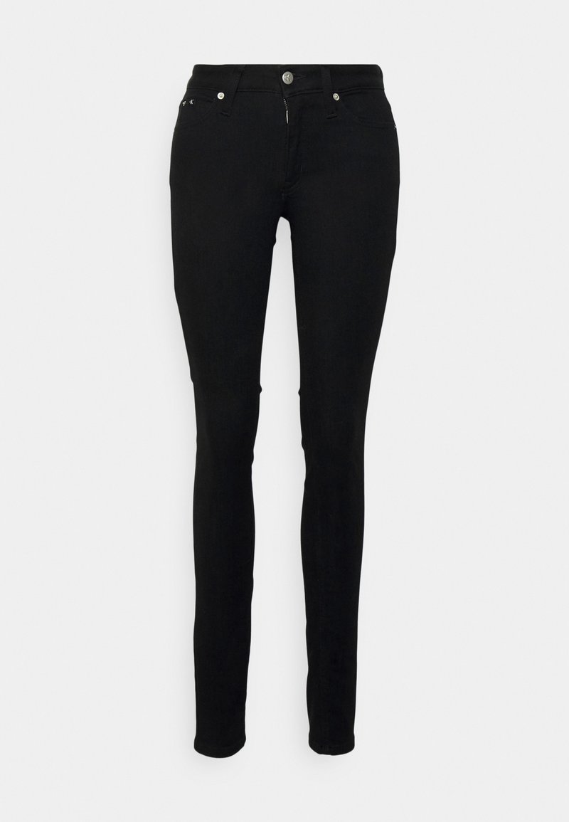 Calvin Klein Jeans Jeans Skinny Fit zwart denim/blackdenim Calvin Klein Jeans Jeans Skinny Fit zwart denim/blackdenim