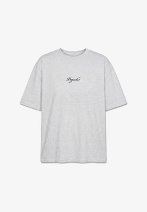 Pegador, MDINA HEAVY OVERSIZED TEE - T-Shirt print - cloud grey melange