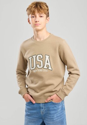 America Today, STARK CREW - Sweatshirt - mocca
