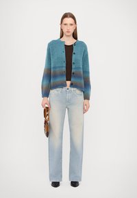 PS Paul Smith BUTTON THRU - Cardigan - blue