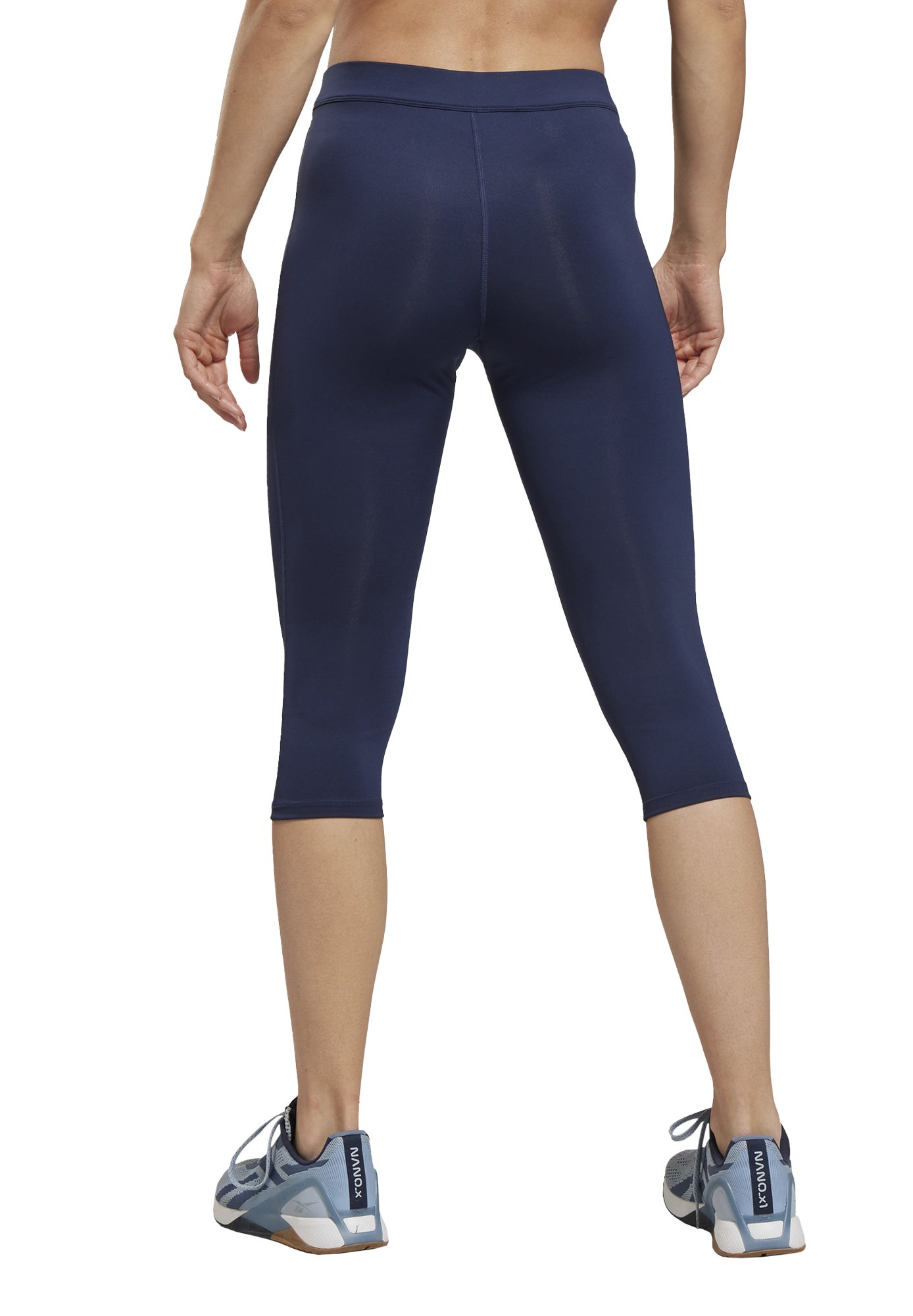 Reebok WOR COMMERCIAL CAPRI - 3/4 sportbroek - vector navy/donkerblauw -  Zalando.nl