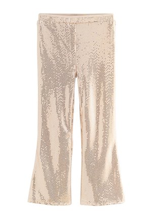 Next, REGULAR FIT - PARTY FLARED - Legging (type pantalon) - gold tone