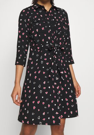 Skjortekjole - black