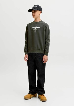 Jack & Jones Junior, SWEATSHIRTS LOGO SWEATSHIRTS JUNIOR - Collegepaita - peat