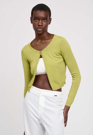 CROPPED - Cardigan - cactus