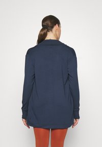 Athleta Mikina na zip - dark blue