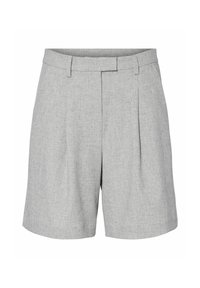 YAS  - Lühikesed püksid - light grey melange