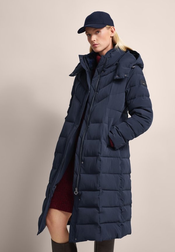 RESPECT NATURE - Wintermantel - marine