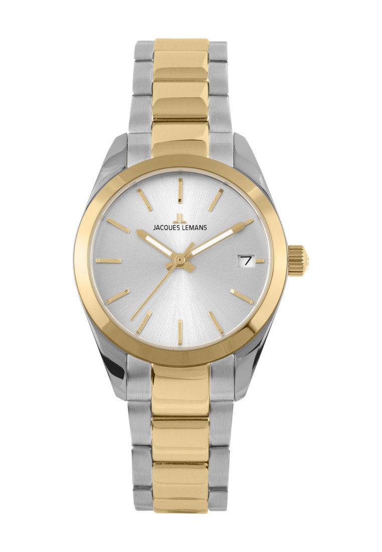 Jacques Lemans DERBY - Uhr - thin silver gold/silberfarben  
