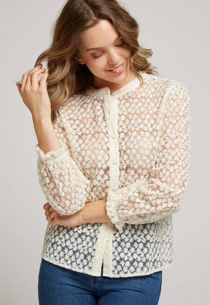 SHINE - Chemisier - creme