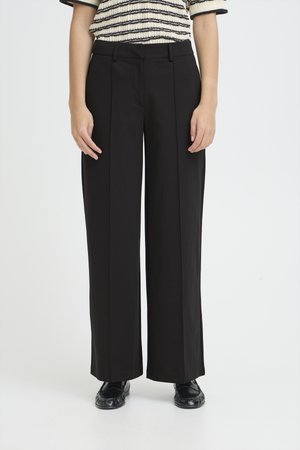 ICHI KATE SUS OFFICE PA - Stoffhose - black