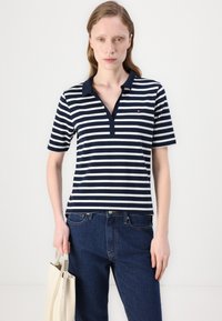 Tommy Hilfiger T-Shirt print - dark night navy/ ecru