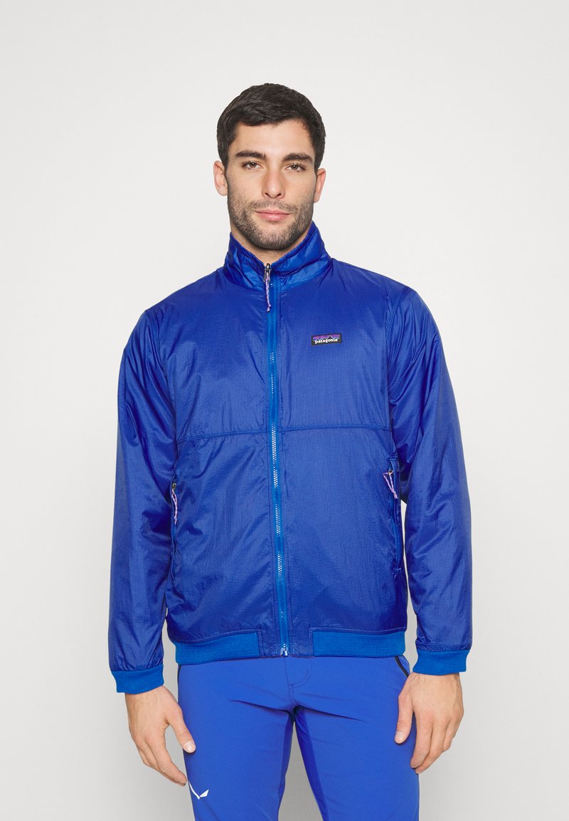 Patagonia REVERSIBLE SHELLED MICRODINI Fleece jacket bayou blue